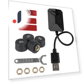 Wireless TPMS with Android Navigation — TPMS Sensor Replacements, AINYSZIN Automotive Parts