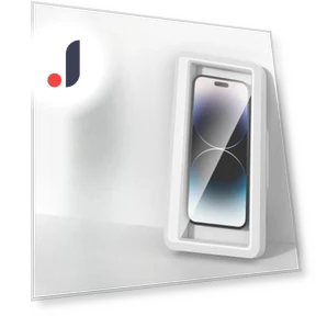360-Degree Rotating Shower Phone Holder — Shower Caddies, Yoghurt