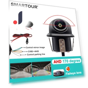 4K AHD CVBS CCD Fisheye Lens Rear View Camera — Rearview Cameras for Cars, A Auto Parts Mall
