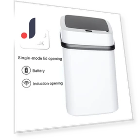 Automatic Smart Trash Can — Kitchen Cans, Build My Home