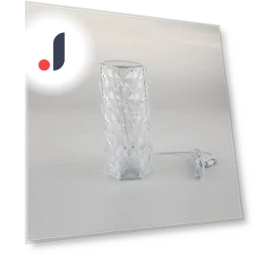 Colorful Touch Crystal Atmosphere Lamp — Lamps & Shades, Stone Home