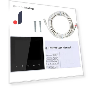 Digital Thermostat with Touch Screen — Home Climate Control, Rainbow Rain