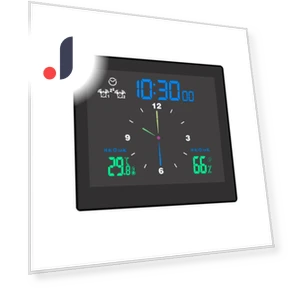 Digital Weather Station with Touch Screen — Home Climate Control, Cozy Cottage-Relax