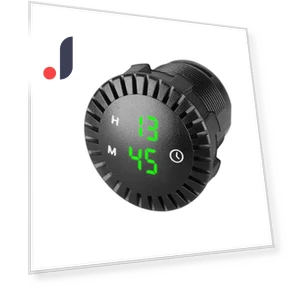 Electronic Car Panel Clock — Clock, A Auto Parts Mall