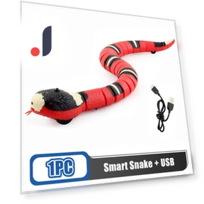 Interactive Automatic Electronic Snake Toy — Cat Playthings, Build My Home