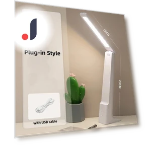 LED Foldable Desk Lamp with USB Charging — Study & Desk Lighting, Build My Home