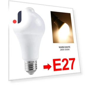 LED Motion Sensor Light Bulb — LED, Build My Home