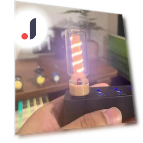 LED USB Desk Lamp with Touch Brightness Control — Desk & Table Lighting, RuJia Home Decor