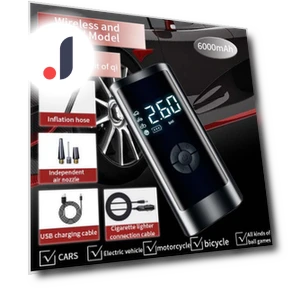Portable Wireless Car Tire Inflator — Tire Inflation Solutions, LEIBOO