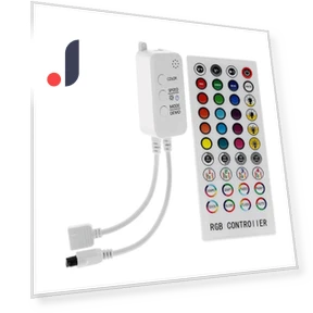 RGB LED Bluetooth Controller — Remote Controls, OFFICE-MALL