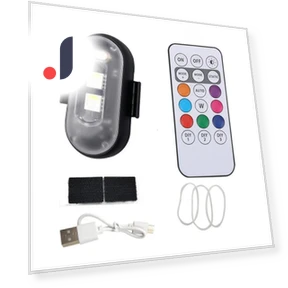 RGB LED Signal Light — Vehicle Safety Signals, Lntelligent Living Hall