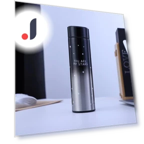 Smart Insulated Mini Thermo Cup with LED Temperature Display — Beverage Warmers, Comfort Homeware