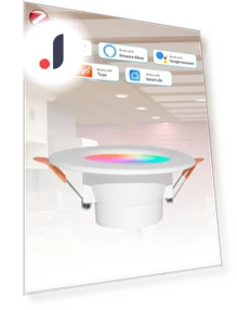 Smart LED Downlight RGB — LED, Build My Home