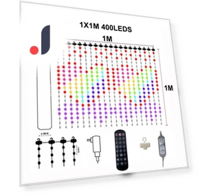 Smart LED Window Curtains — Treatment Sets, Super Dream Home