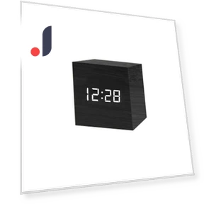 Smart LED Wooden Alarm Clock — Clocks, Comfort Homeware