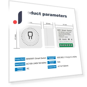 Smart WiFi Light Switch Module — Smart Home Modules, Build My Home