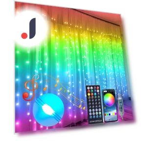 Smart Window Curtain Lights — String Lights, Super Dream Home