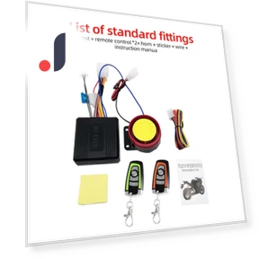 Universal Motorcycle Security Alarm System — Accessories, A Auto Parts Mall