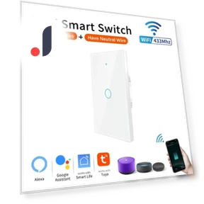 WiFi Smart Light Switch Panel — Dimmer Switches, Super Dream Home
