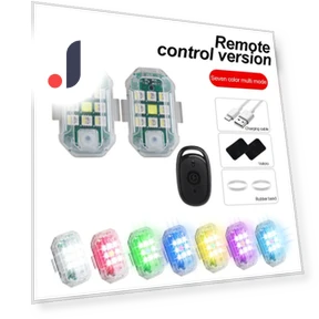 Wireless Remote Control LED Strobe Light — Vehicle Safety Signals, A Auto Parts Mall