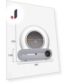 Automatic Cat Litter Box — Litter Boxes, Rainbow Rain