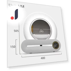 Automatic Cat Litter Box — Litter Boxes, Rainbow Rain
