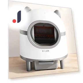 Automatic Self-Cleaning Litter Box — Waste Bins, Rainbow Rain