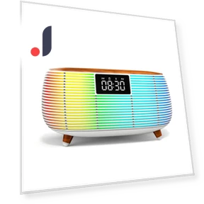 Bluetooth Speaker with Wireless Charging — Portable Audio, Good Household Items