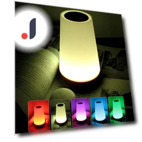 Creative Wooden Touch Remote Control with Colorful Atmosphere — Desk & Table Lighting, Good Household Items