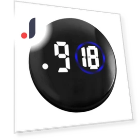 Digital Car Dashboard Clock with Touch Screen — Clock, JOHO - CarGear