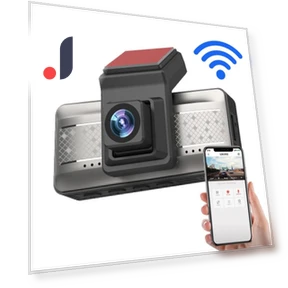 Dual Lens Car Dash Cam — Dashboard Cameras, JOHO