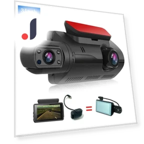 Dual Lens Car Dash Cam — Dashboard Cameras, JOHO