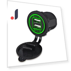 Dual USB Charging Socket — Vehicle Power Solutions, JOHO