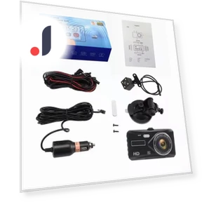 HD 1080P 4 Touch Screen IPS Dash Cam — Rearview Cameras for Cars, QLY Online