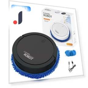 Intelligent Sweeping Robot — Smart Cleaning Robots, Cozy Cottage-Relax