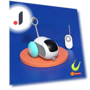 Interactive Smart Toy Car for Cats — Cat Playthings, pet safe