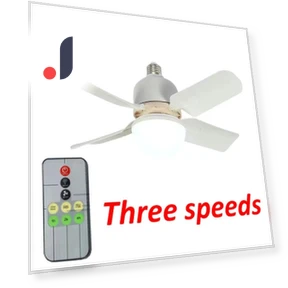 LED Ceiling Fan With Light Remote Control — Ceiling Fans, Rainbow Rain