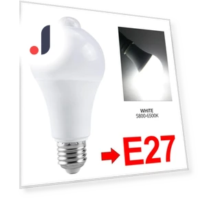 Motion Sensor LED Bulb — LED, Build My Home