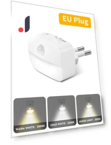 Motion Sensor LED Night Light — Night Lights, Build My Home