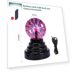 Plasma Ball — Creative Lighting Solutions, OFFICE-MALL