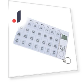 Portable Weekly Pill Organizer — Medication Accessories, AE Selection