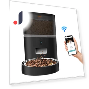 Smart Automatic Cat Feeder with Camera — Feeders, Good Household Items