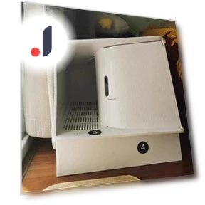 Smart Cat Litter Box — Waste Bins, Rainbow Rain