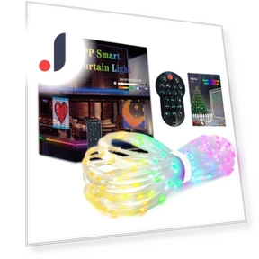 Smart Curtain Lights — String Lights, Build My Home