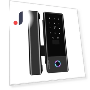 Smart Glass Door Lock — Smart Home Security, Meterk
