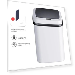 Smart Induction Trash Can — Kitchen Cans, GYROBALL