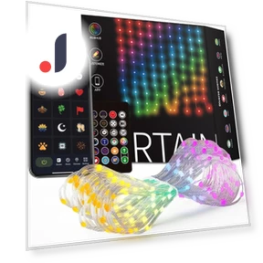 Smart LED Curtains — String Lights, HAOAXIN
