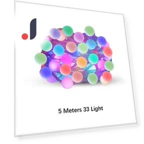 Smart LED String Lights — String Lights, Rainbow Rain