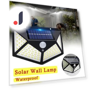 Solar Wall Lamp — Garden Illumination, Build My Home