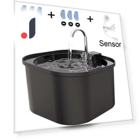 Ultra-Quiet Fountain Filter for Cats, Smart Automatic Water Dispenser for Dogs — Fountains, Good Household Items